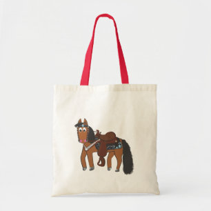 Riki Western horse Tote Bag