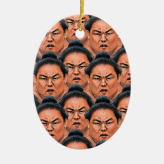 RIKISHI!! (Sumo Wrestler) Ceramic Ornament