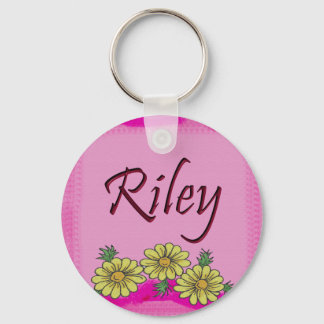 Riley Daisy Key Ring