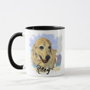 “Riley” – Portrait of a Dog - Personalise Yours Mug