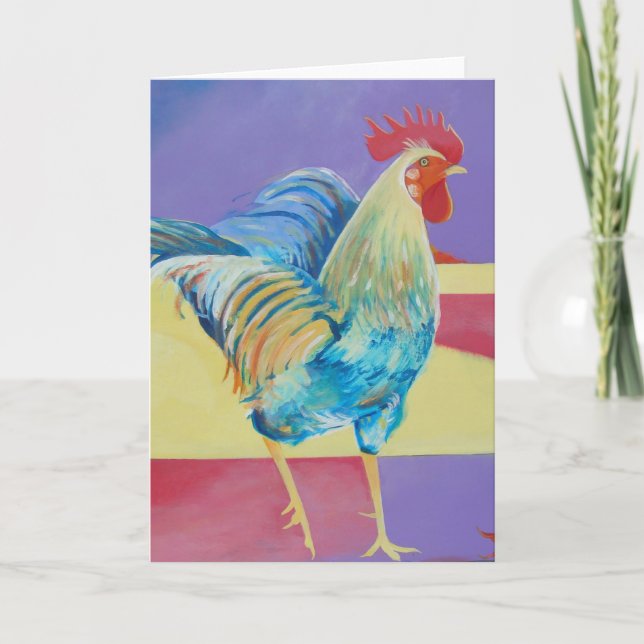 Riley the Rooster Card (Front)