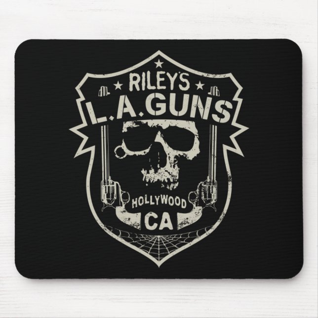 Riley's L.A.GUNS Mouse Pad (Front)