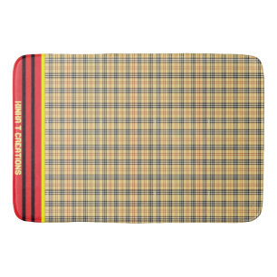 Rilla Plaid Bath Mat