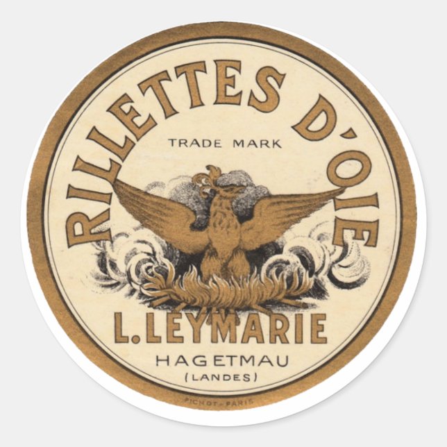 RILLETTES D' OLE STICKER (Front)
