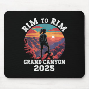 Rim To North Rim Grand Canyon National Park 2025 F Mouse Pad