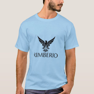 RIMBERIO Phoenix Logo T-Shirt   Minimalist Brand 