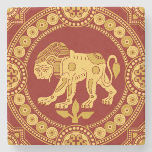 Rimini Lion Stone Coaster