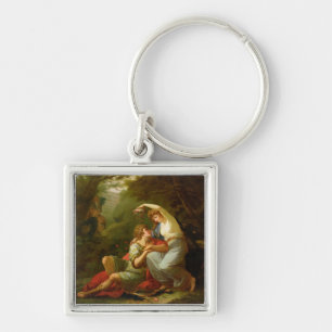 Rinaldo and Armida, 1771 (oil on canvas) Key Ring