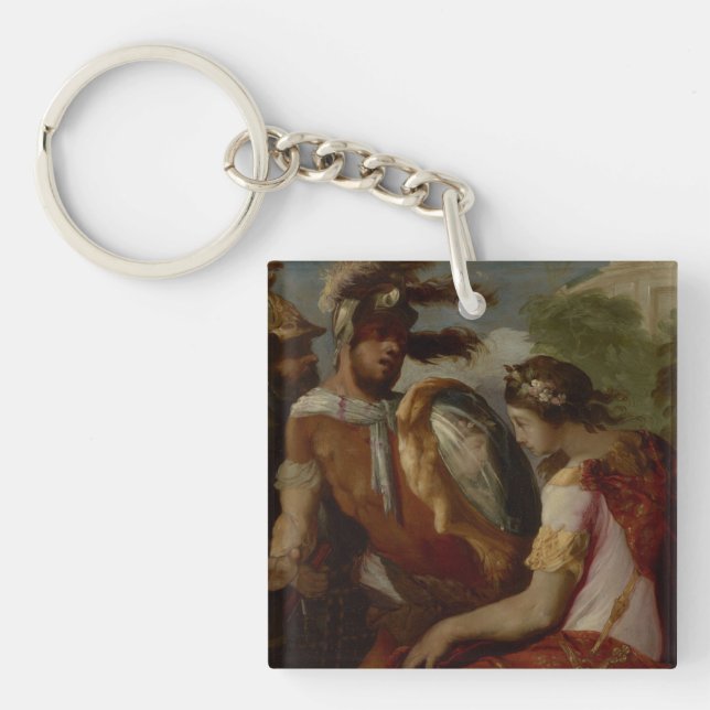 Rinaldo and the Mirror-Shield, c.1650-55 Key Ring (Front)