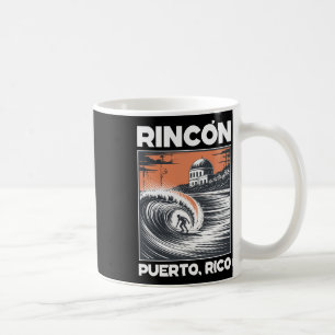 Rincon Puerto Rico Surfing Souvenir Coffee Mug