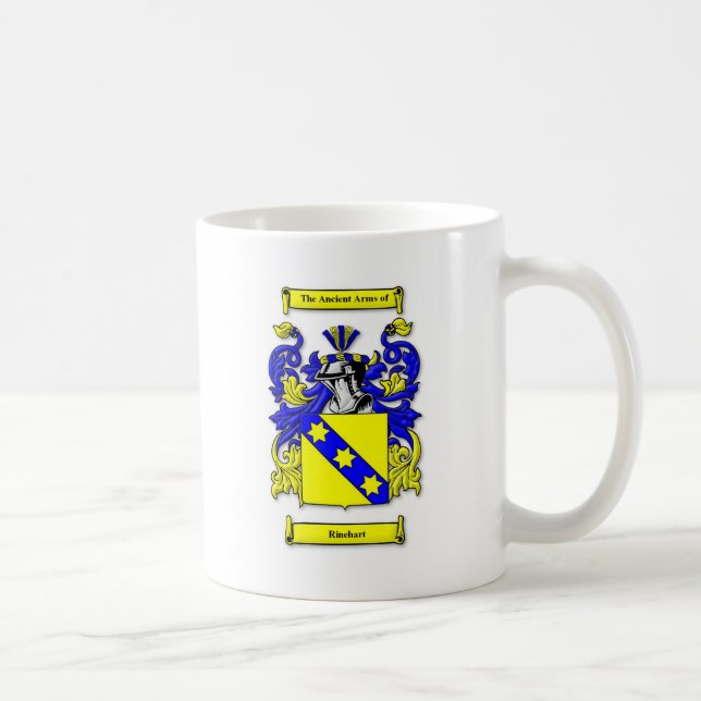 Rinehart Coat of Arms Coffee Mug (Right)