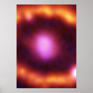 Ring Around Supernova 1987A (SN1987A) Poster