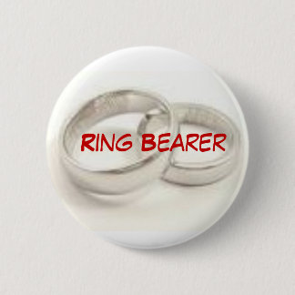Ring Bearer 6 Cm Round Badge