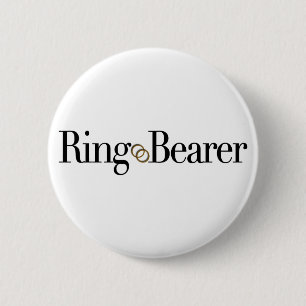 Ring Bearer 6 Cm Round Badge