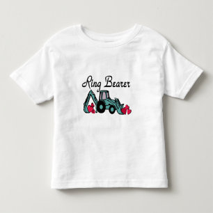 Ring Bearer Backhoe Toddler T-Shirt