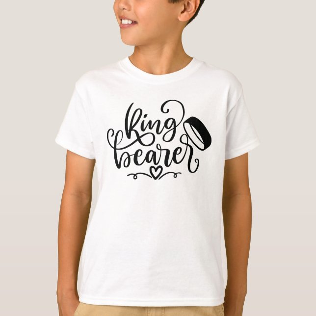 Ring Bearer Heart T-Shirt (Front)