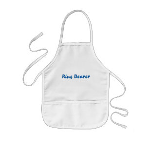 Ring Bearer Kids Apron