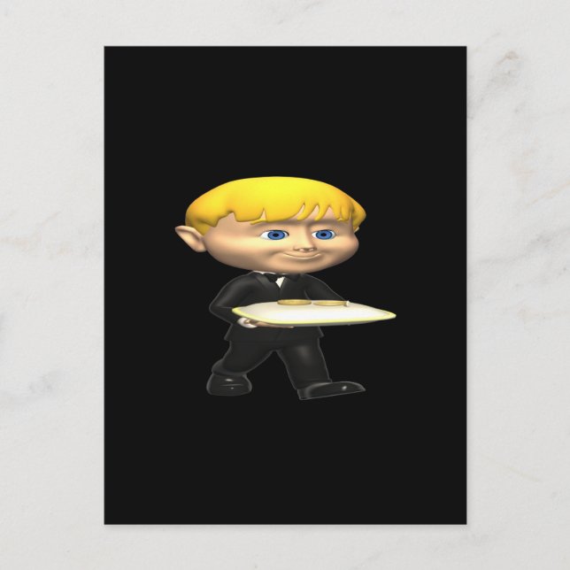 Ring Bearer Postcard (Front)