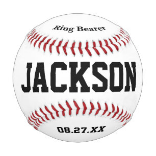 Ring Bearer Proposal Personalised Ring Bear Gift Baseball