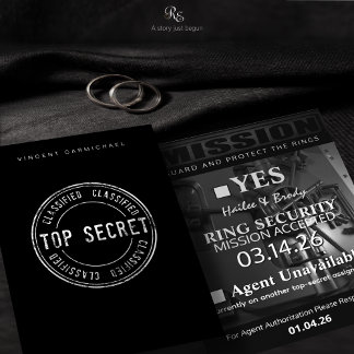 Ring Bearer Response Card