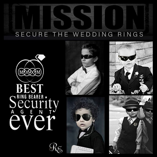 Ring Bearer Security Badge ID Badge (Creator Uploaded)