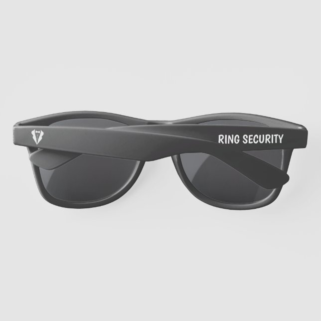 Ring Bearer Security Gift Sunglasses (Back)