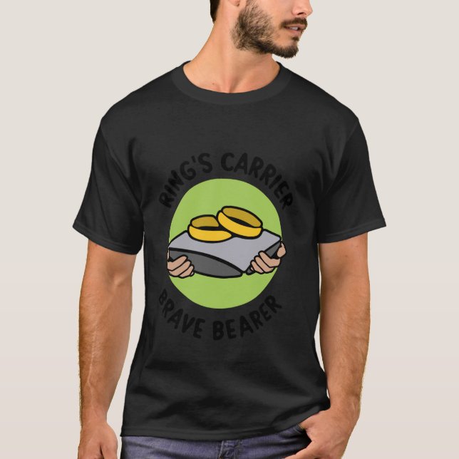 Ring Bearer Security Ring Security Ring Bearer 3 T-Shirt (Front)