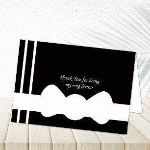 Ring Bearer Thank You Card