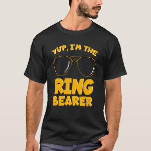 Ring Bearer Toddler Wedding Attendant Page Boy Id T-Shirt