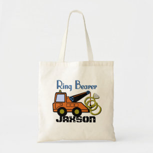 Ring Bearer Tow Truck Tote Bag