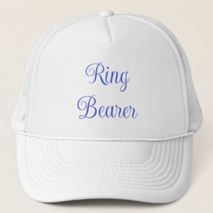 Ring Bearer Trucker Hat
