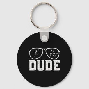 Ring Bearer Wedding Party Ring Security Dude Marri Key Ring