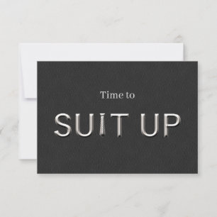 Ring Bearer Wedding Proposal Card