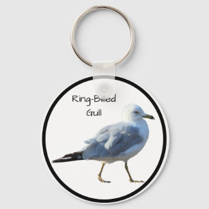Ring-Billed Gull Key Ring