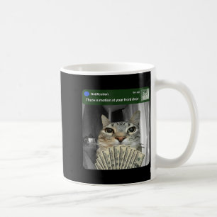 Ring Cat With Motion Meme  Coffee Mug
