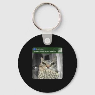 Ring Cat With Motion Meme  Key Ring
