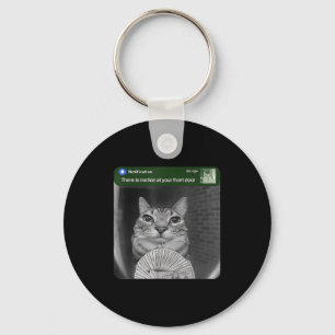 Ring Cat With Motion Meme Key Ring