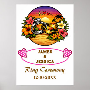 Ring ceremony poster