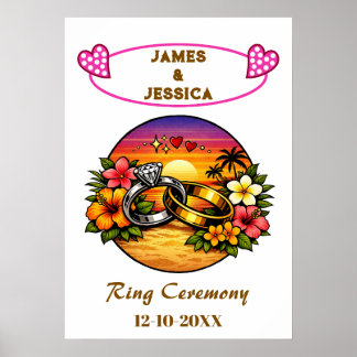Ring ceremony poster
