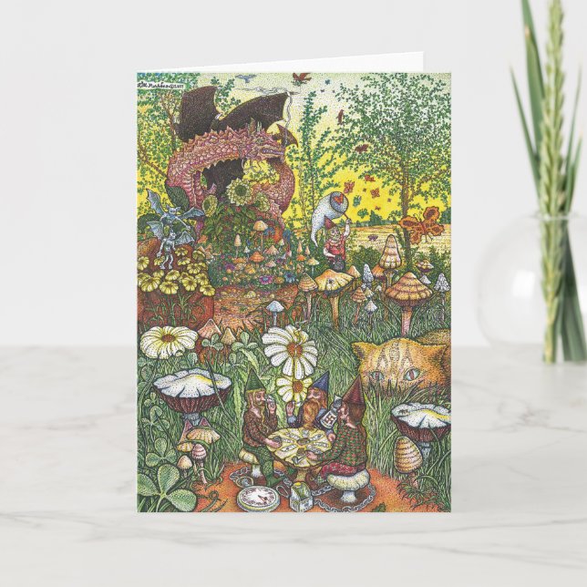 Ring Cycle Greeting Card (Front)