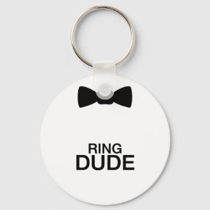 Ring Dude kids - Boys ring bearer wedding Key Ring