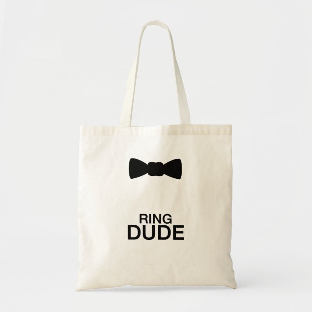 Ring Dude kids - Boys ring bearer wedding Tote Bag (Front)