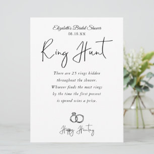 Ring Hunt   Bridal Shower Game