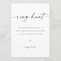 Ring Hunt Bridal Shower Game