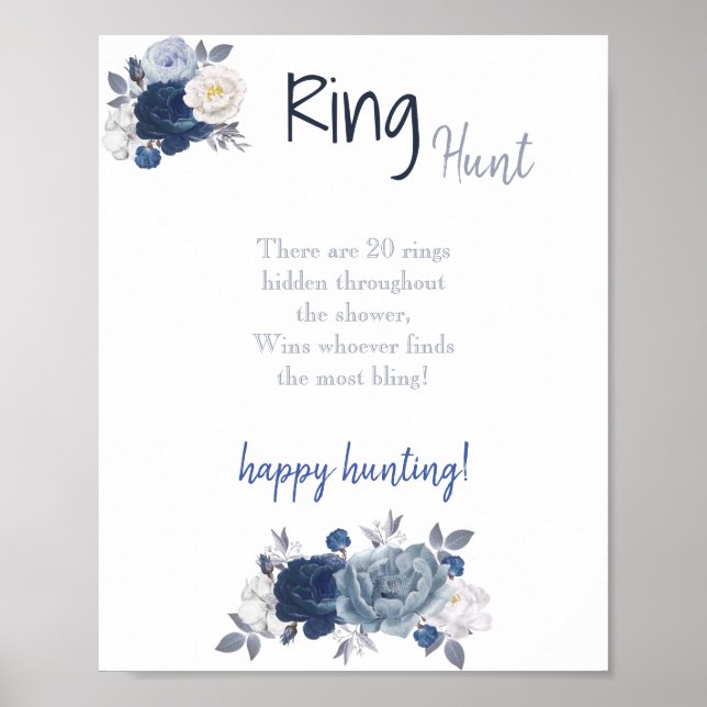Ring Hunt: The Perfect Game for Bridal Showers! Poster (Front)