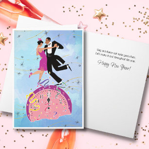 Ring in the New Year Greeting Card