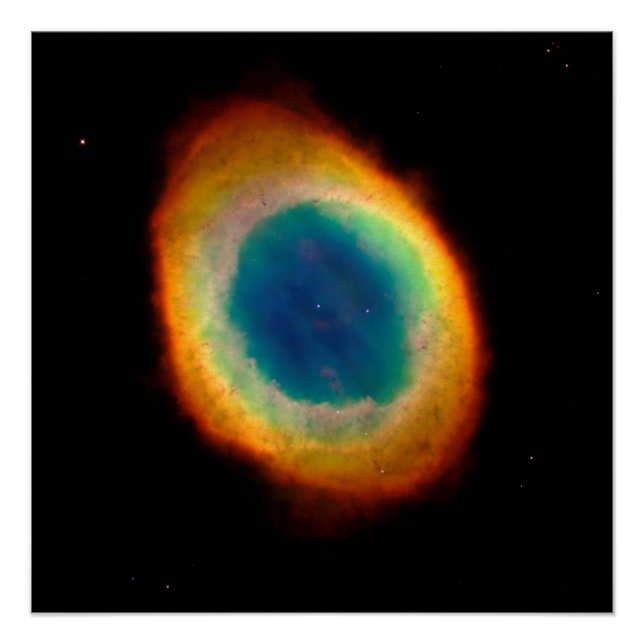 Ring Nebula M57 or NGC 6720 Poster (Front)