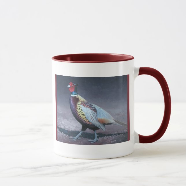 Ring Neck Pheasant Mug (Right)