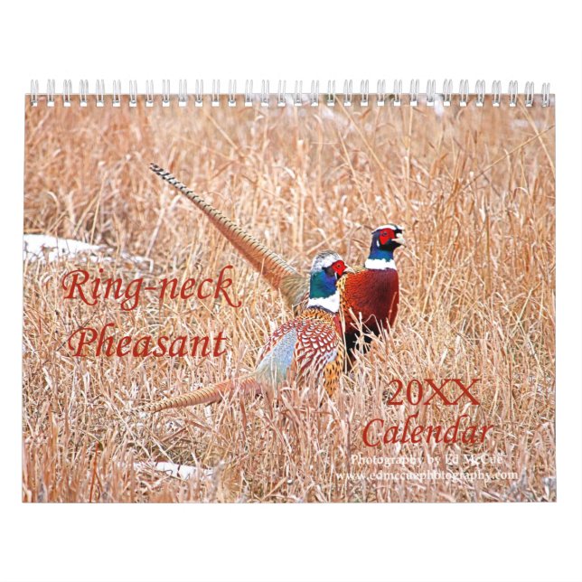 Ring-neck Pheasants Calendar (Cover)