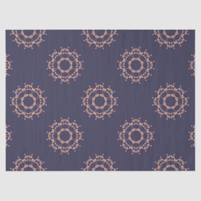 ring of flowers tissue paper (Front)